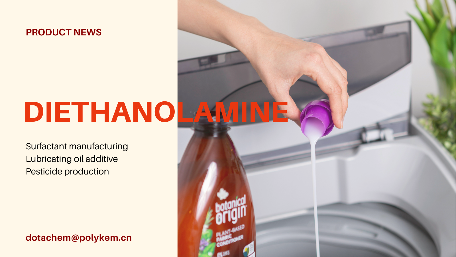 Dotachem Diethanolamine (DEA) - Professional dərəcəli etanolamin təchizatçısı, yüksək performanslı həll!
