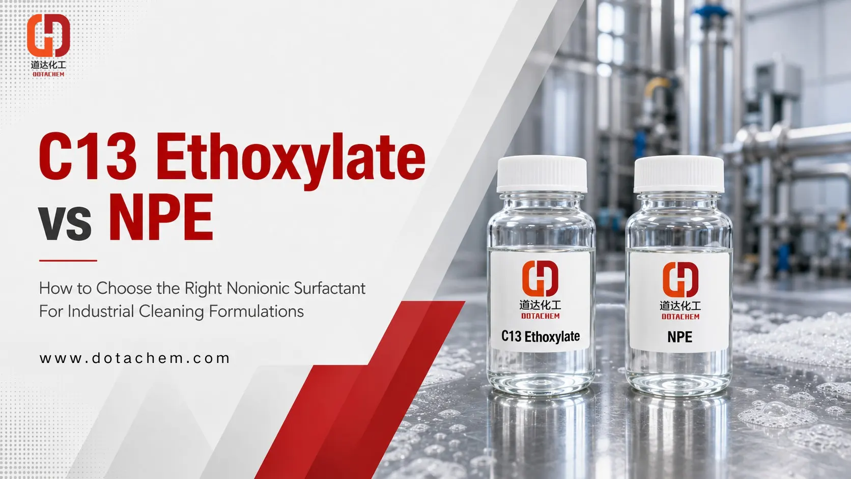 Sənaye Təmizləmə Formulyasiyalarında C13 Ethoxylate və NPE spirtləri arasında necə seçim etmək olar