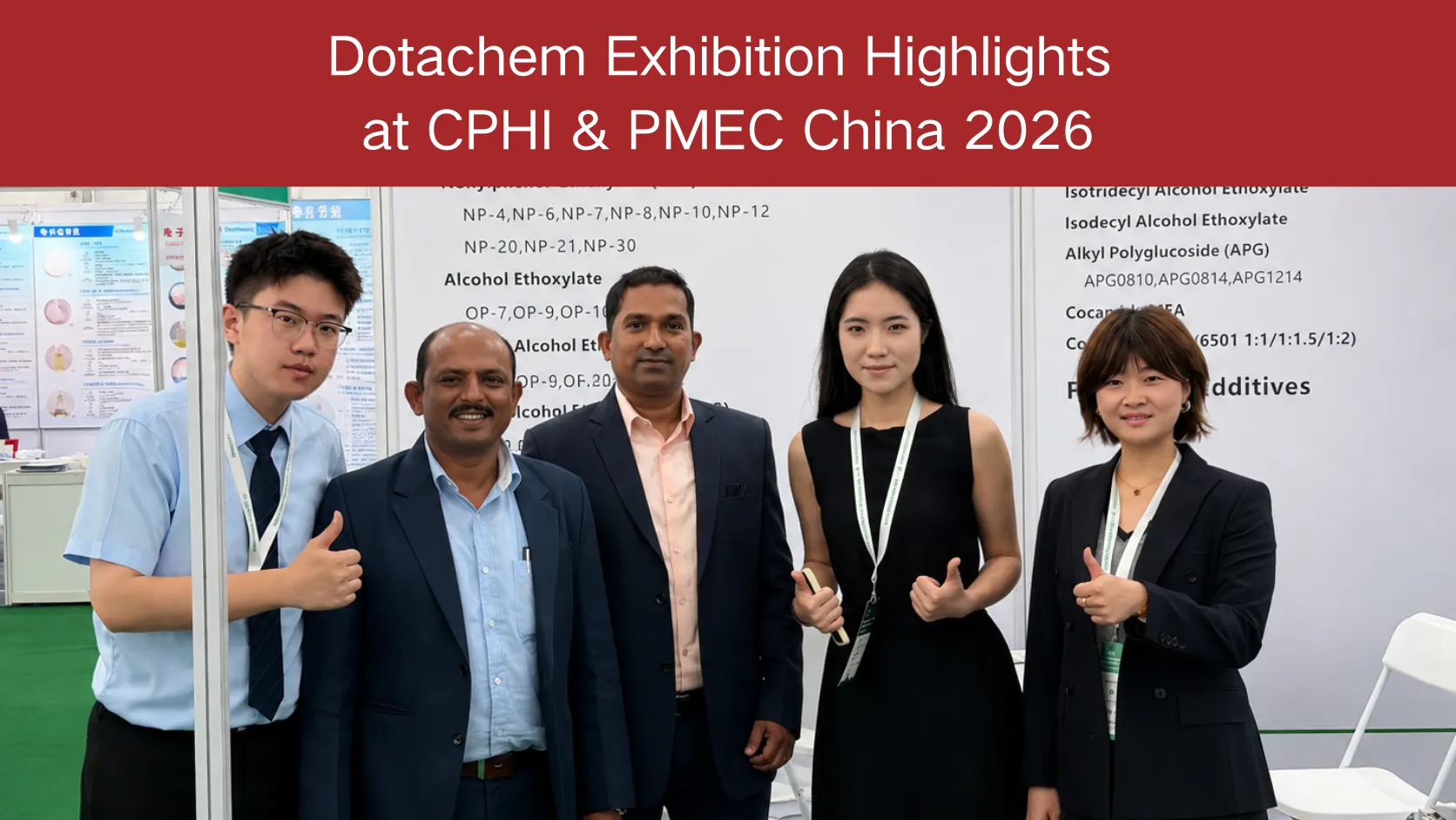 CPHI & PMEC China 2026-da Dotachem Sərgisinin əsas məqamları: Məhsul ehtiyacları və bazar rəyi